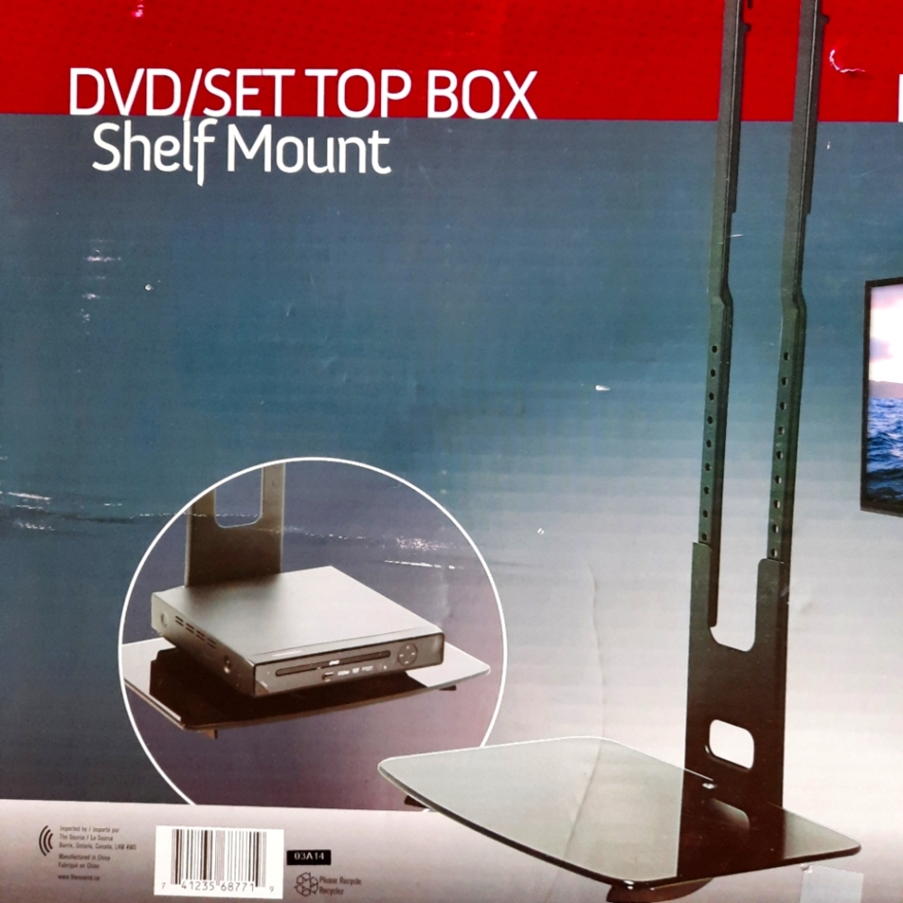 Dvd/Set Top Box Shelf Mount - Picture 4 of 5